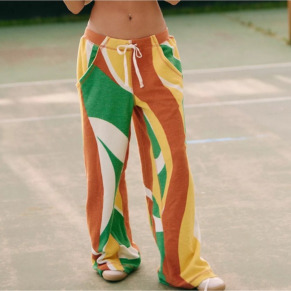 Free People Pants - NWT Free People One Above Wide-Leg Pants